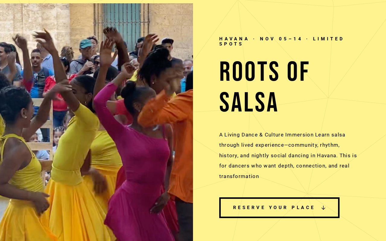 Roots of Salsa | Havana Dance & Culture Immersion 2026